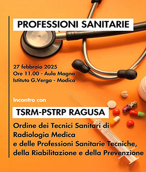 LE PROFESSIONI SANITARIE DELL’ORDINE TSRM PSTRP DI RAGUSA INCONTRANO GLI STUDENT